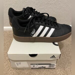 Adidas VL Court 3.0 Black Skate Shoes
